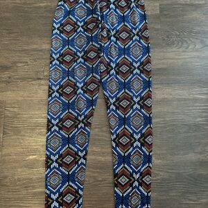Geometric Patterned Leggings